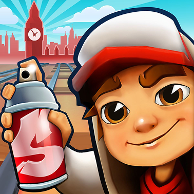 Subway Surfers oynanış görseli